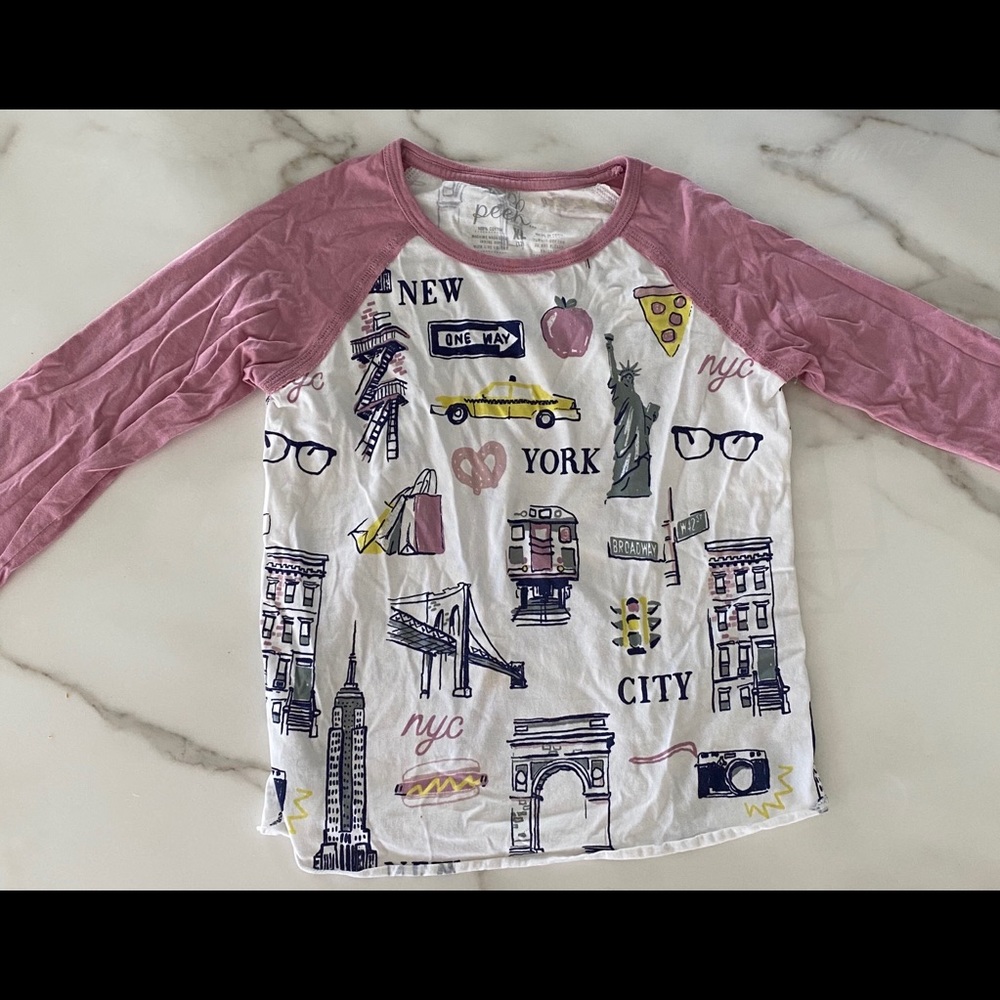 Girls New York City shirt